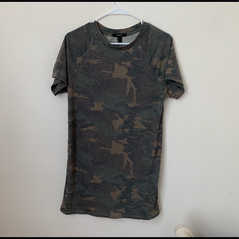 Forever 21 Camo Dress